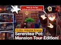 Genshin Impact: Serenitea Pot Mansion/Hotel Tour Ed (ft cafe, dining, library, suite, etc)