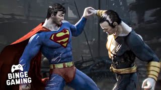 Black Adam vs Superman Fight Scene (4K ULTRA HD) - Justice League Cinematic