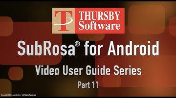 Part 11 - Sub Rosa for Android User Guide - Enhanced OWA Client – Calendar