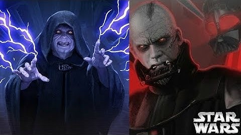 Was Darth Vader Actually  Stronger Than Darth Sidious? - Star Wars Explained