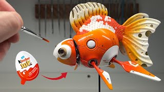 I made a Chill Space-Roving Robo-Goldfish \/ Transforming Junk into Cosmic Wonders