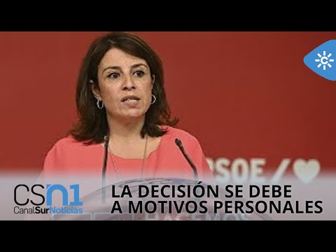 Adriana Lastra dimite como vicesecretaria general del PSOE