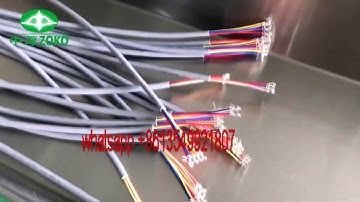 Automatic Multi-core Cable Crimping Machine - Perfect For Multi-conductor Cables!