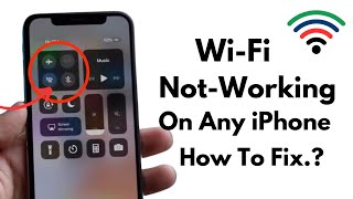 WiFi Not Working On iPhone How To Fix. 2023