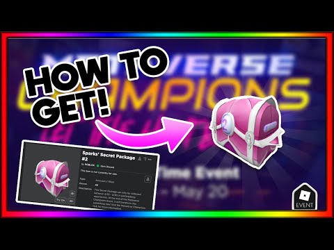 [EVENT🏆] **FREE** How To Get Spark's Secret Package #2 in Free Admin! | Roblox Metaverse Champions!