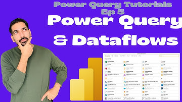 How to use Power Query to transform data and create dataflows? | Power BI | Power Query Tutorial Ep5