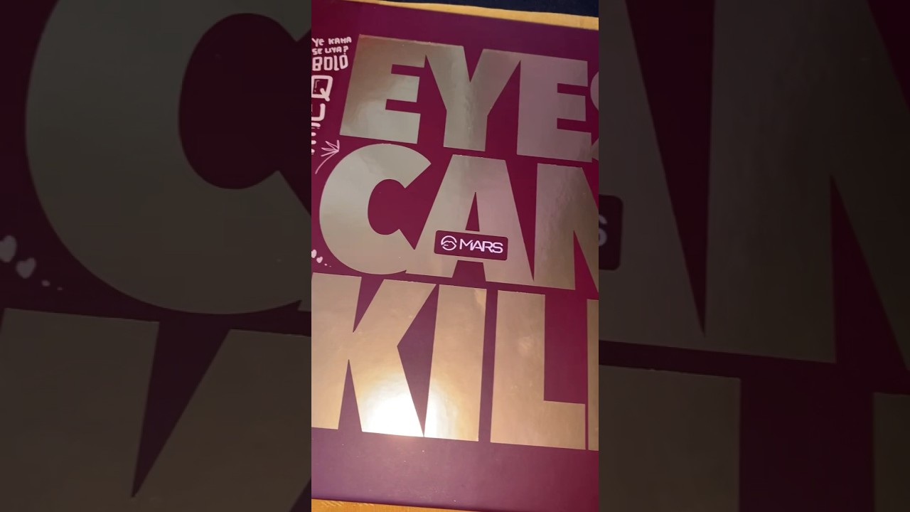 MARS eyes can kill Eyeshadow palette 63 shades 😍