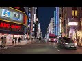 DRIVING TOKYO JAPAN 4K - NEON NIGHTLIFE ON SHINJUKU DORI STREET - AMBIENT DRIVE TV