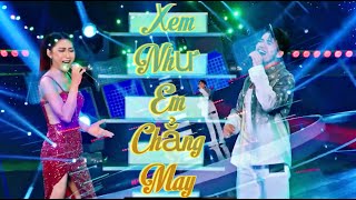 Xem Như Em Chẳng May || Quốc Thiên song ca cùng cô gái Bí Ẩn || Song Ca Giấu Mặt || ANN NGUYỄN