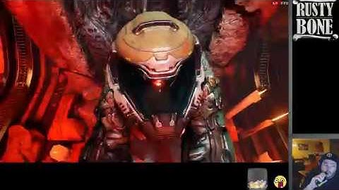 RustyBone Games Live // Doom 2016 Stream -- Story Part 1