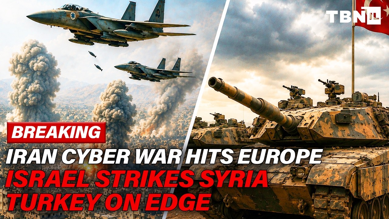 BREAKING: Iran CYBER Attack Hits Europe; Hormuz Opens; Israel Strikes Near Turkey