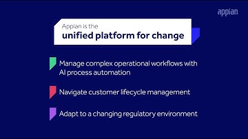 Appian Platform for Financial Services
