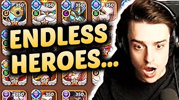 Less than ONE YEAR!!! - CRAZIEST account in IDLE HEROES?!