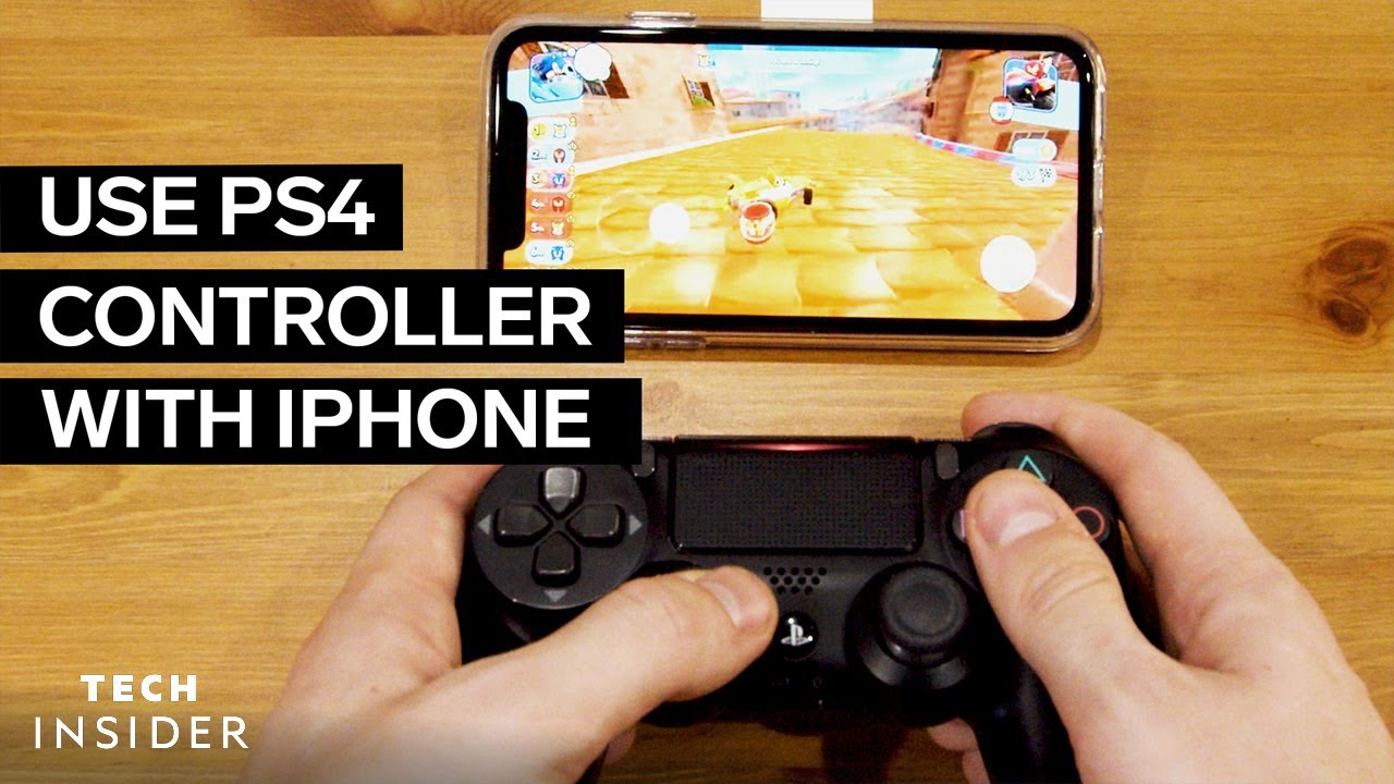 morfin Få ordbog How To Connect A PS4 Controller To iPhone - YouTube