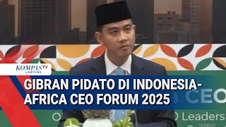 Download Lagu Wapres Gibran Pidato di Indonesia-Africa CEO Forum 2025 MP3