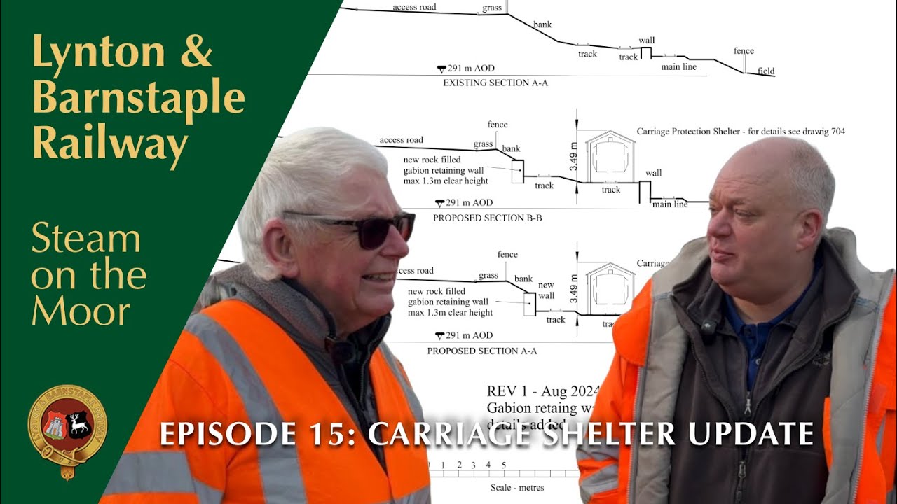 Железная дорога Линтона и Барнстейпла, Пар на болотах, Эпизод 15: Обновление навеса для вагонов