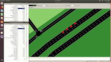 Simulation of platooning with 4 trucks A63  -c Sinusoidal