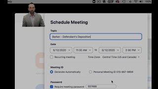 Starting with the basics of scheduling and creating a zoom conference,
chris stoy walks you through process conducting your next deposition
via zoom. ...