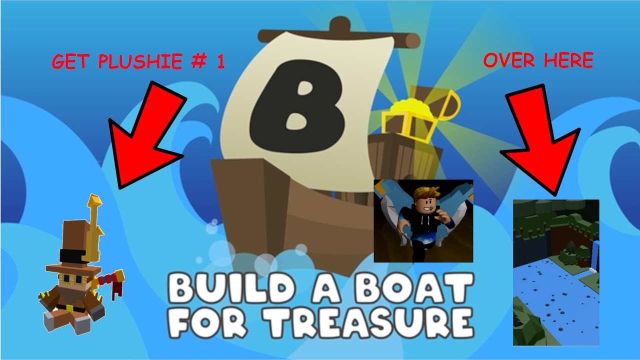 Build A Boat How to get Plushie 1 (Roblox) YouTube