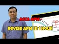 Study your apm in one hour