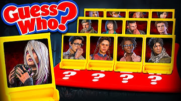 DBD Survivor Guess Who Is Harder Than You Think