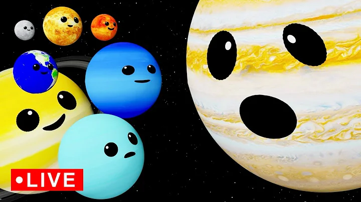 Planets for KIDS  🔴🌙🪐🌎 | Planet video | How Many Moons Does Each Planet Have | Top 10 Moons