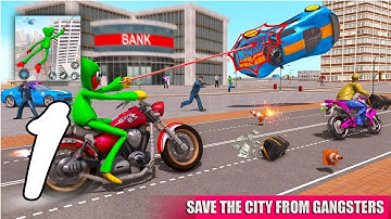 Poppy Rope Hero Game 3d Gameplay Walkthrough #1 (Android, IOS)