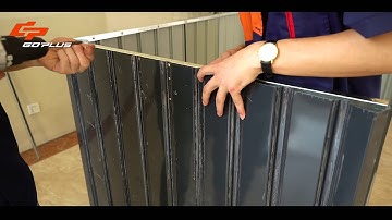 Costway Horizontal Storage Shed 68 Cubic Feet for Garbage Cans