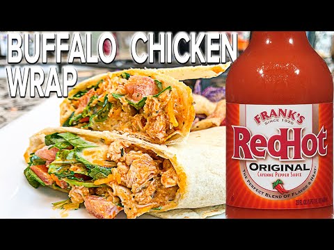 Video: Buffalo Chicken Wrap Rezept