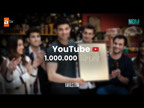 1.000.000 olduk 🥳 (Özel Video) - Kardeşlerim