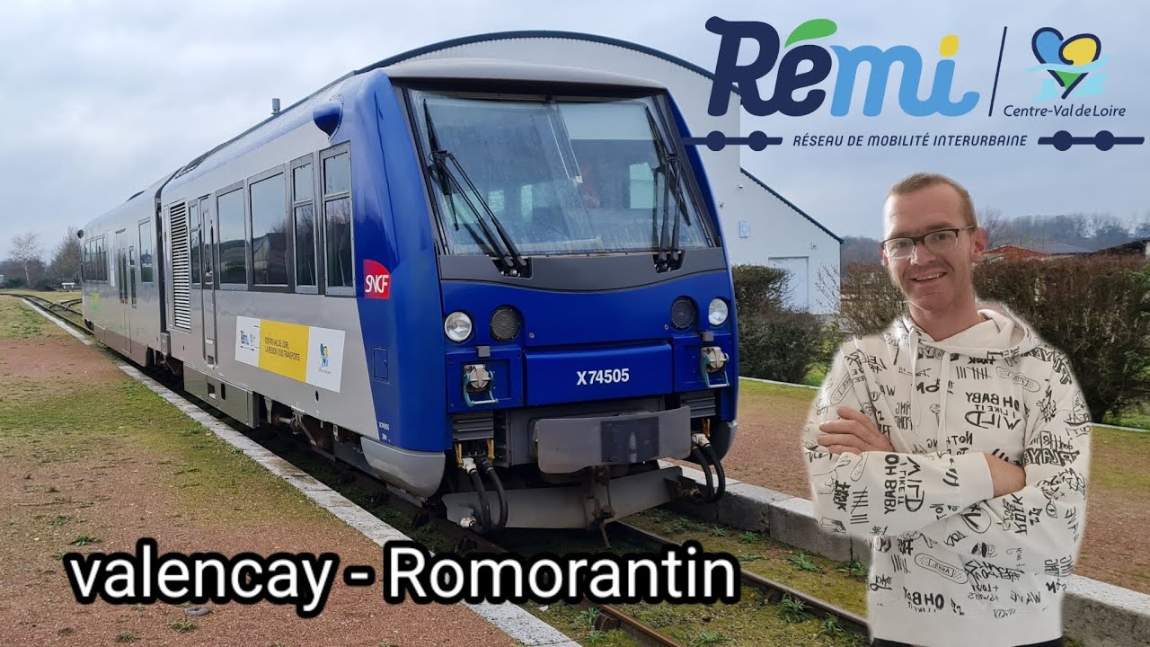 Trajet TER (remi) valencay - Romorantin