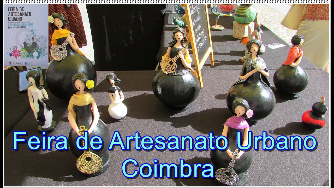 💖 Feira de Artesanato Urbano - Coimbra - Mais Portugal - YouTube