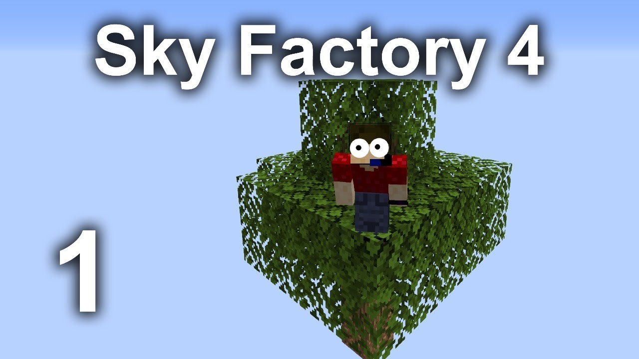 Sky Factory 4 Stream 1 - Trees and twerking what a life! - YouTube