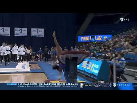 Chae Campbell Vault UCLA vs Arizona 2022 9.900