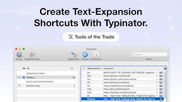 Create Text-Expansion Shortcuts with Typinator #ToolsOfTheTrade
