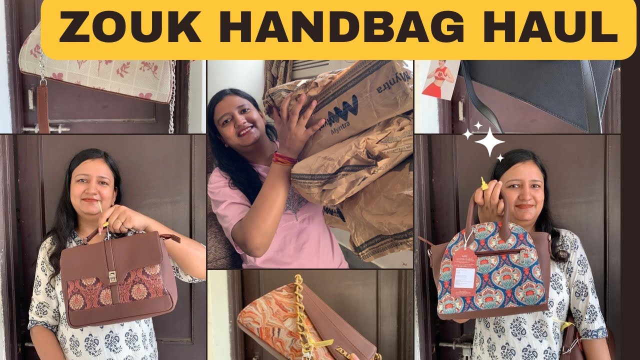 Zouk Office bags, Sling Bags Haul || Handbags Haul || Good quality,Spacious and affordable Bags