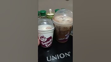 Sundae & Coke float#yummy #jollibee #trendingshorts #viral #sundaeicecream @rakishibabesheart9655