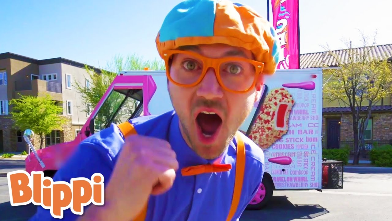 ⁣We All Scream for Ice Cream Song | Blippi | Kids Learning Videos | Nursery Rhymes | ABCs And 123s