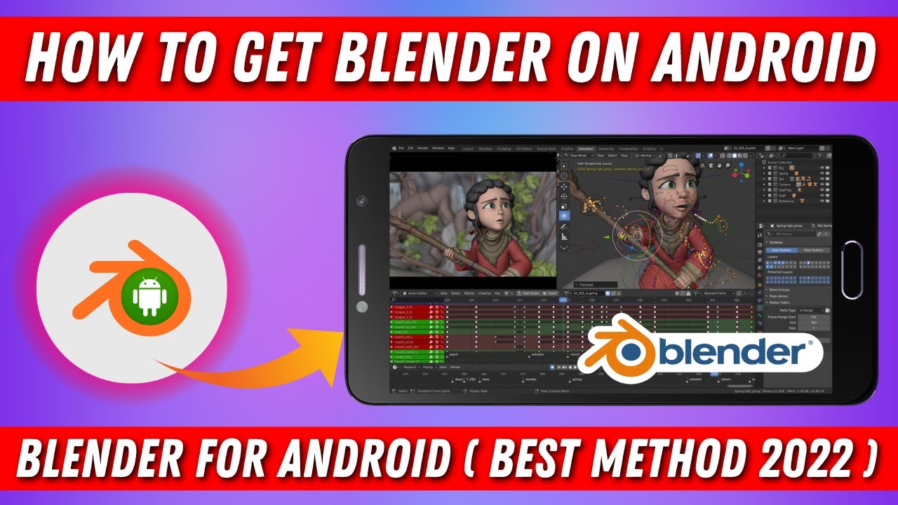 burst film Fremmedgøre How To Download Blender On Android | How To Get Blender For Android (Blender  Android) - YouTube