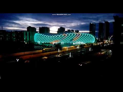 როგორ გამოიყურება ბათუმის სტადიონი ღამის საათებში - ულამაზესი კადრები ზღვისპირეთიდან