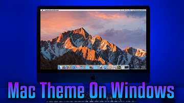 Mac OS Sierra theme install in any Windows 7,10,11 pc/laptop- Tech Soldiers
