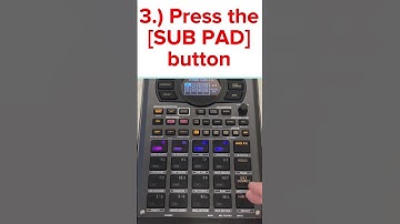 Roland SP 404 MK2 Tutorial : How to playback a pattern chain