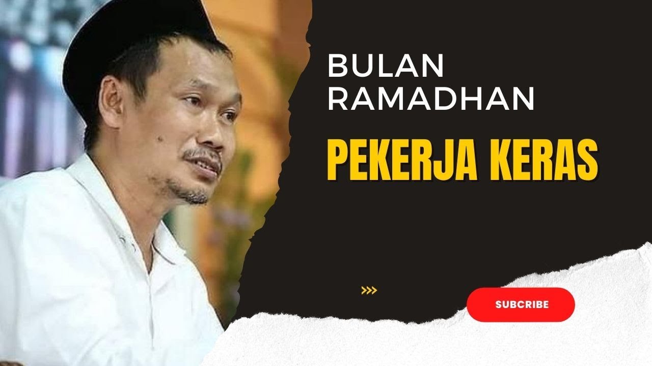 GUS BAHA TERBARU | BAGAIMANA PUASA UNTUK ORANG PEKERJA KERAS