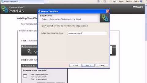 Installing Vmware View Desktop client on Windows XP