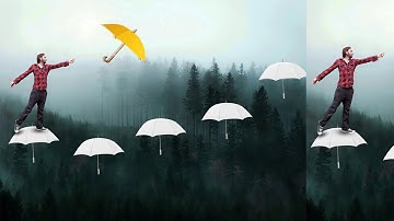 Umbrella Bridge Photoshop Manipulation Tutorial & Concept Art || Editclubhouse|| photoshop tutorial