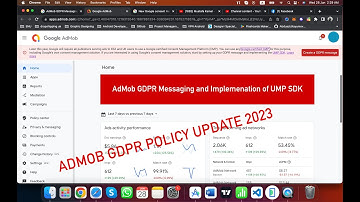 AdMob UMP SDK: Implementing GDPR Compliance for Android/IOS Apps