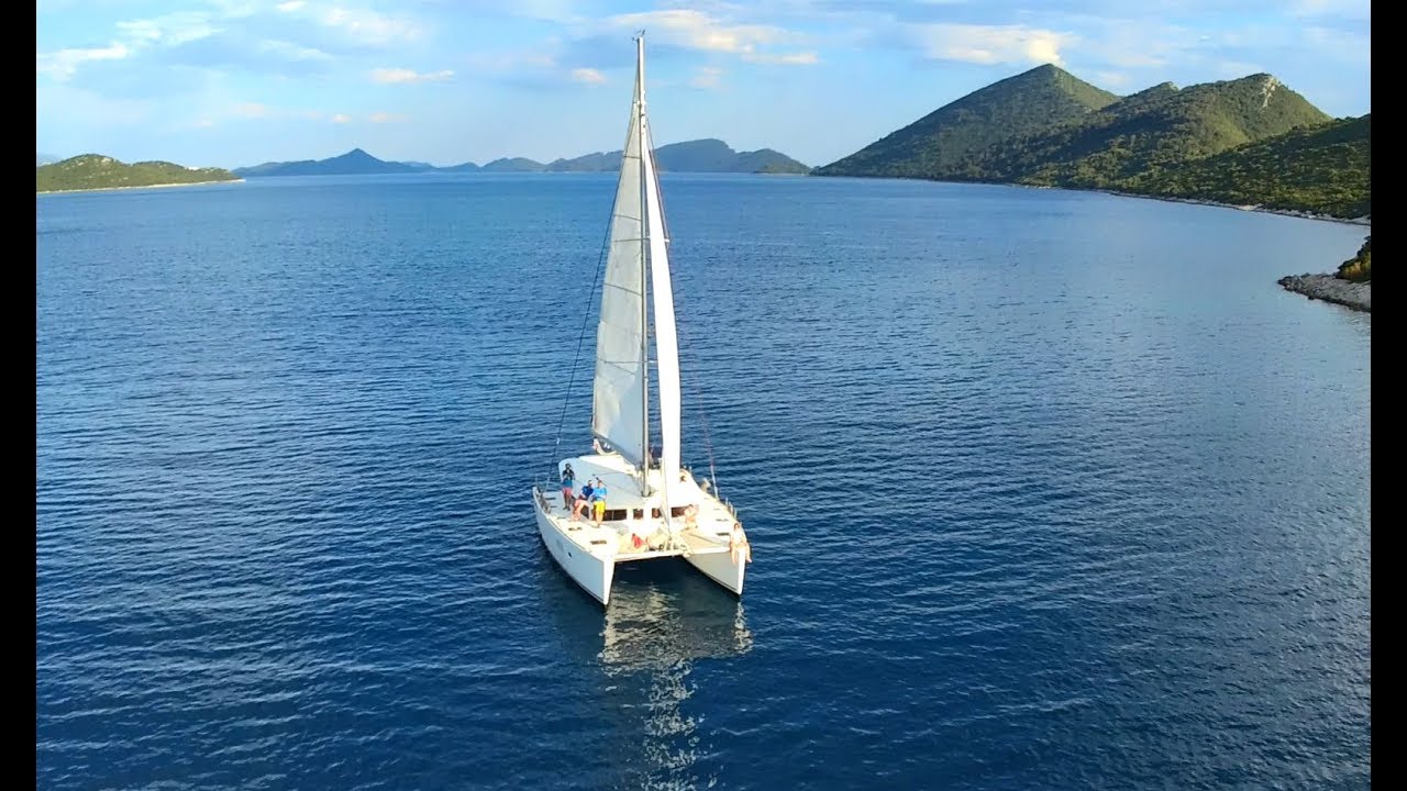 ⁣Tolle Segel-Impressionen: Süd-Kroatien & Montenegro