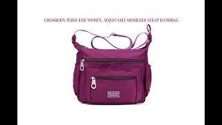 Crossbody Purse For Women Adjustable Shoulder Strap Handbag