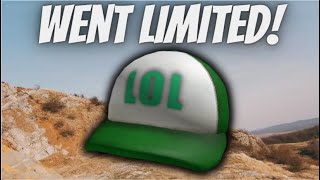 Roblox Trading News  Rolimon's on X: New Limited: LOL Day Cap    / X