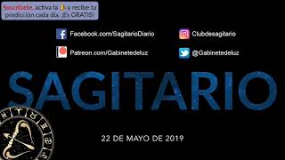 Horóscopo Diario - Sagitario - 22 de Mayo de 2019